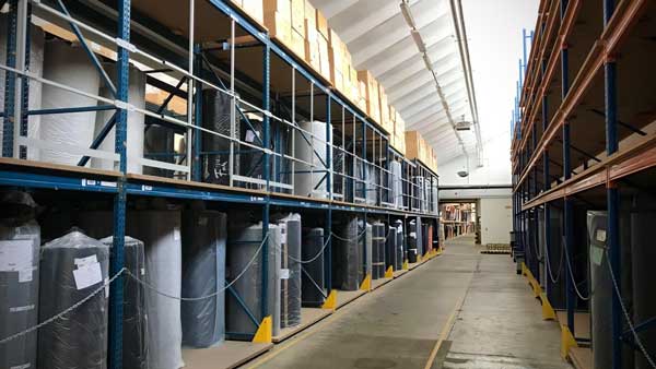 Expanded Warehouse Space Completed to Support Increasing Client Storage Demands
